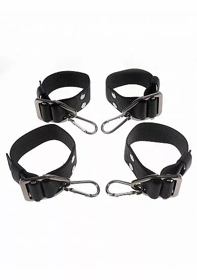 Pipedream Hogtie En Collar Bondage Set - Zwart 5 Pipedream Hogtie En Collar Bondage Set - Zwart - Afbeelding 5
