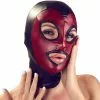 Bad Kitty Hoofdmasker Met Neusgaten - Zwart / Rood
