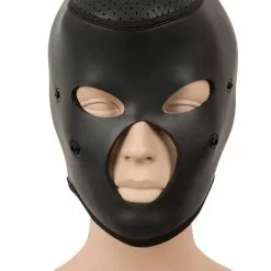 Fetish Collection Hoofdmasker Van Neopreen - Zwart* -Lingerie Setjes Verkoopwinkel hoofdmasker van neopreen zwart alles