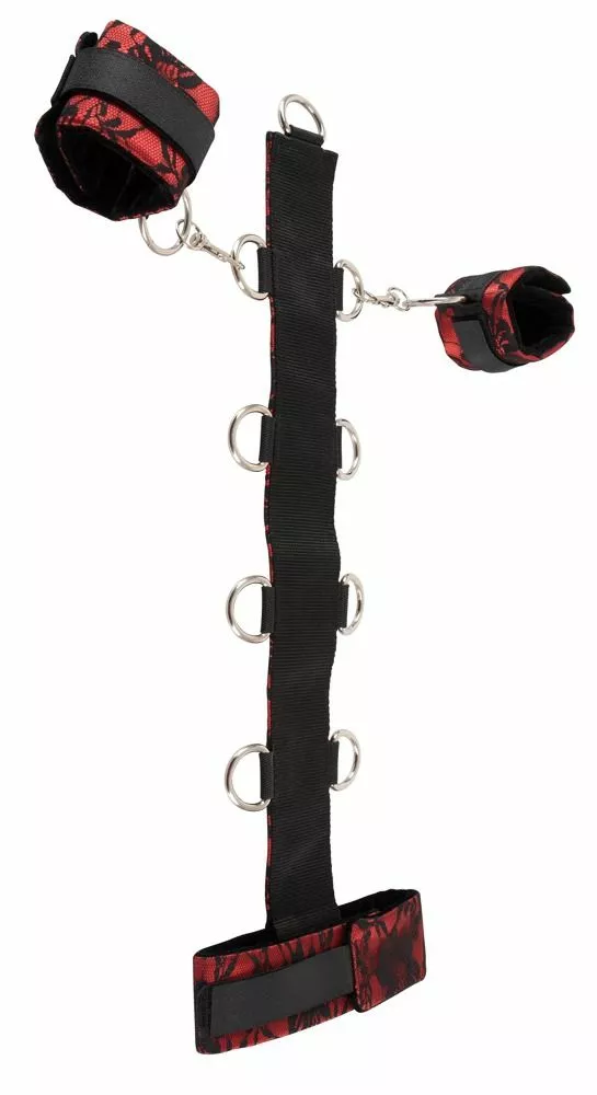 Bad Kitty Kinky Halsband Met Handboeien En D-ringen 4 Bad Kitty Kinky Halsband Met Handboeien En D-ringen - Afbeelding 4