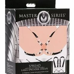 Master Series Schaamlipspreiders Met Verstelbare Klemmen -Lingerie Setjes Verkoopwinkel klemmen2