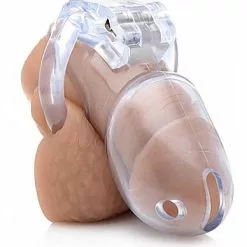 XR Brands Kuisheidskooi Clear Captor Cage -Lingerie Setjes Verkoopwinkel kuisheidskooi clear captor cage 3