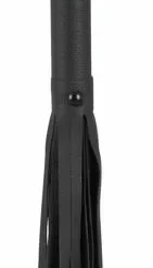 Fetish Collection Kunstleren Flogger - Zwart -Lingerie Setjes Verkoopwinkel kunstleren flogger zwart los