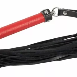 Bad Kitty Kunstleren Zweep Met Rood Handvat (OP=OP)