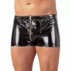 Black Level Lak Boxer Met Rits-xxl -Lingerie Setjes Verkoopwinkel lak boxer met rits 1