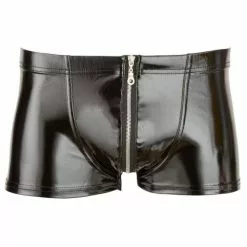 Black Level Lak Boxer Met Rits-xxl -Lingerie Setjes Verkoopwinkel lak boxer met rits 2 1