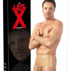 Lingerie Setjes Verkoopwinkel -Lingerie Setjes Verkoopwinkel latex boxer met penissleeve transparant verpakt