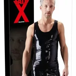 Latex Tanktop Voor Heren-L