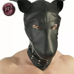 Fetish Collection Leder Imitatie Hondenmasker
