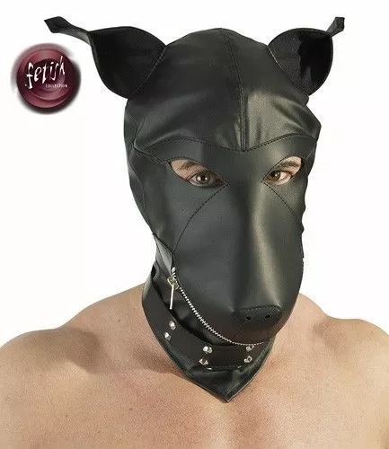 Fetish Collection Leder Imitatie Hondenmasker 1 Fetish Collection Leder Imitatie Hondenmasker