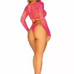 Leg Avenue 2-delige Kanten Set Madeliefjes - Roze -Lingerie Setjes Verkoopwinkel leg avenue 2 delige kanten set madeliefjes roze 6 1