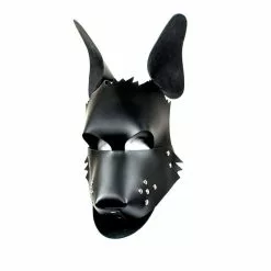 Kiotos Leren Masker Dogface