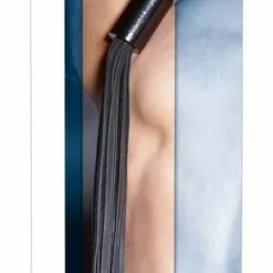 Zado Leren Zweep Met Golvend Handvat -Lingerie Setjes Verkoopwinkel leren zweep met golvend handvatverp