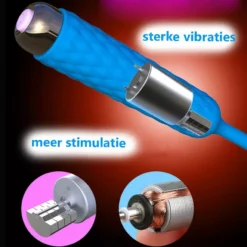 Leten Dilator Vibrator Voor Mannen - Blauw -Lingerie Setjes Verkoopwinkel leten dilator details