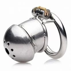 Master Series Luxe Eikel Kooi Met Cockring En Slot