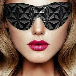Ouch! Luxe Oog Masker - Zwart -Lingerie Setjes Verkoopwinkel luxe oog masker zwart