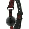 Dreamtoys Luxe Ballgag Met Gaten - Blaze