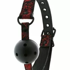 Dreamtoys Luxe Ballgag Met Gaten - Blaze