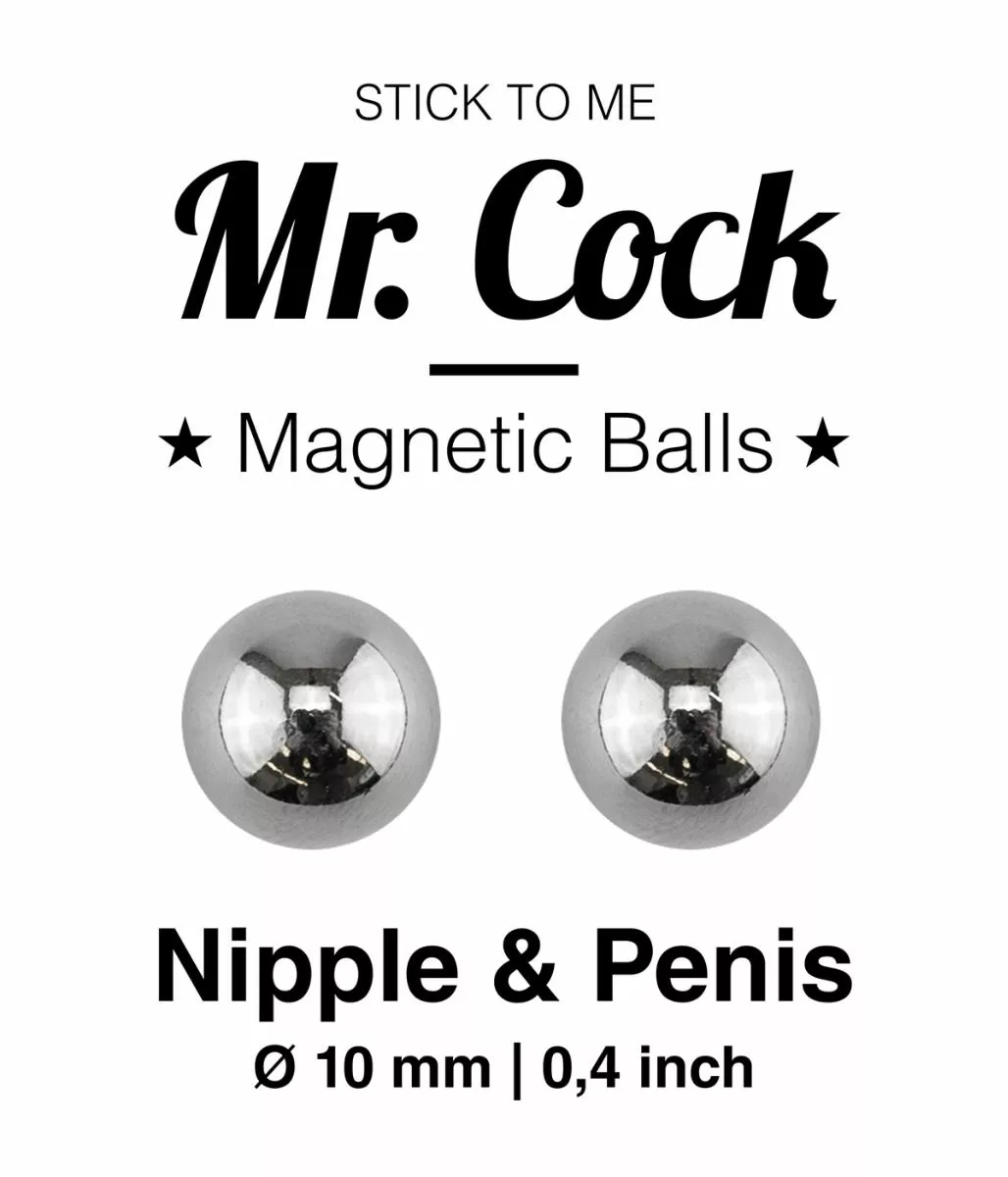 Mr Cock Magnetische Tepel En Eikel Ballen Balls Mr.Cock 2 Mr Cock Magnetische Tepel En Eikel Ballen Balls Mr.Cock - Afbeelding 2