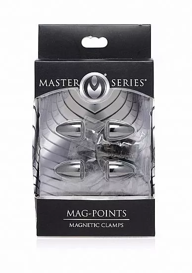 Master Series Magnetische Tepelklemmen Set - Mag Points 2 Master Series Magnetische Tepelklemmen Set - Mag Points - Afbeelding 2