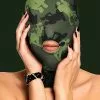 Ouch! Masker Met Open Mond Opening - Groen
