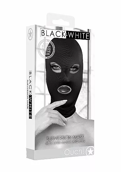 Ouch! Masker Subversion - Zwart 2 Ouch! Masker Subversion - Zwart - Afbeelding 2