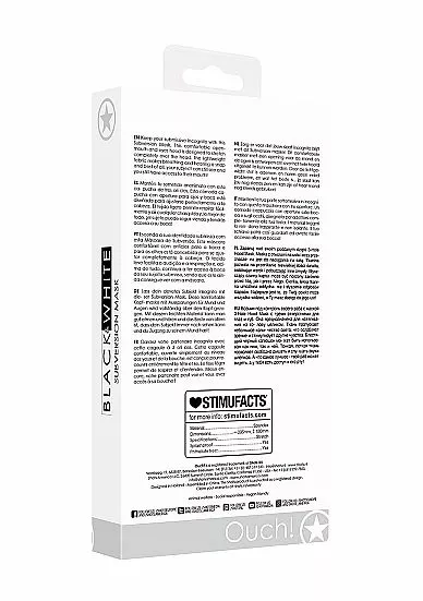 Ouch! Masker Subversion - Zwart 3 Ouch! Masker Subversion - Zwart - Afbeelding 3