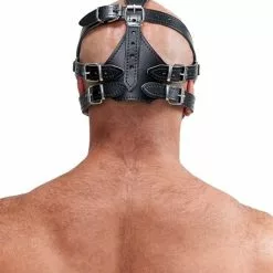 Mister B Leren Gezichtsharnas -Lingerie Setjes Verkoopwinkel mister b leren gezichtsharnas ak