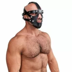 Mister B Leren Gezichtsharnas -Lingerie Setjes Verkoopwinkel mister b leren gezichtsharnas zk