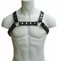 Mister B Leren X-back Harnas S/M