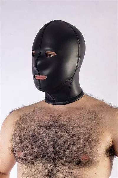 Mister B Neopreen BDSM Masker - Zwart 1 Mister B Neopreen BDSM Masker - Zwart