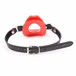 Kiotos Mond Gag Met Rode Lippen -Lingerie Setjes Verkoopwinkel mond gag met rode lippen ak