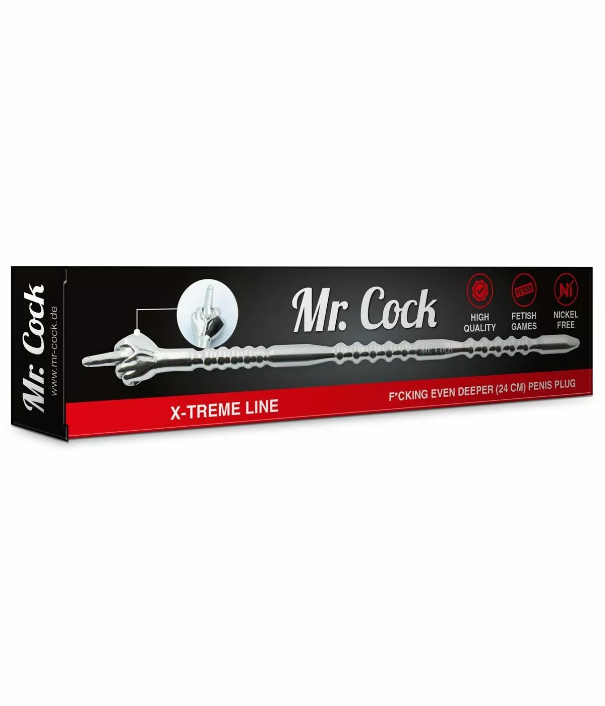 Mr Cock Mr. Cock Penisplug Extreme Line F*cking Even Deeper 2 Mr Cock Mr. Cock Penisplug Extreme Line F*cking Even Deeper - Afbeelding 2