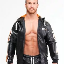 Mr. Riegillio Mr. Tracksuit Jacket - Oranje-S