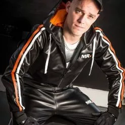 Mr. Riegillio Mr. Tracksuit Jacket - Oranje-S -Lingerie Setjes Verkoopwinkel mr. tracksuit jacket oranje 6