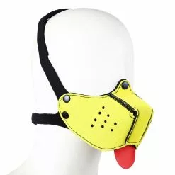 Kiotos Neoprene Puppy Dog Geel Mond Masker