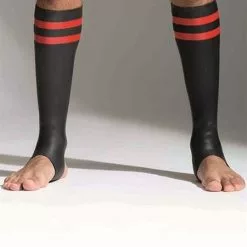 Neoprene Socks Tall - 665 Leather-Blauw