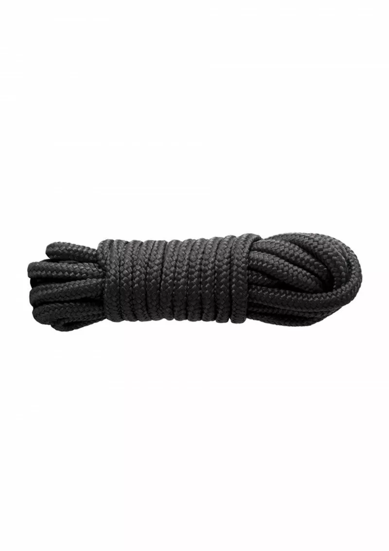 Sinful Nylon Bondage Touw - Zwart - 7,62 Meter (OP=OP) 1 Sinful Nylon Bondage Touw - Zwart - 7,62 Meter (OP=OP)