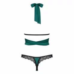 Obsessive Sensuelia Set - Groen-S/M -Lingerie Setjes Verkoopwinkel obsessive sensuelia set green 6