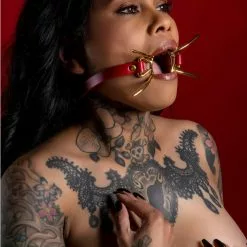 Taboom Open Mond Gag - Rood 9 Taboom Open Mond Gag - Rood -Lingerie Setjes Verkoopwinkel open mond gag rood 5