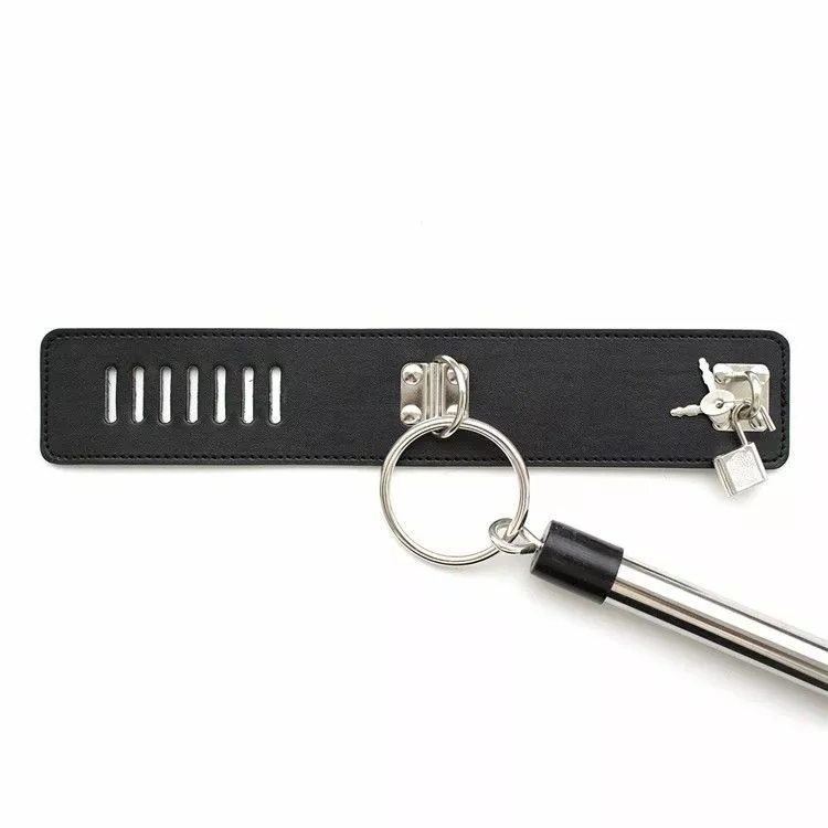 Kiotos Bondage Bar Met Enkelboeien - 31 Cm 3 Kiotos Bondage Bar Met Enkelboeien - 31 Cm - Afbeelding 3