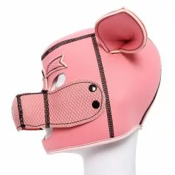 Orctan Masker Neoprene Pink Pig BDSM -Lingerie Setjes Verkoopwinkel opr 321120 04