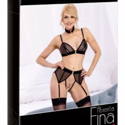 Abierta Fina Opwindend Lingerie Setje - Zwart/Roségoud-S 17 Abierta Fina Opwindend Lingerie Setje - Zwart/Roségoud-S -Lingerie Setjes Verkoopwinkel opwindend lingerie setje zwart ros goud 9