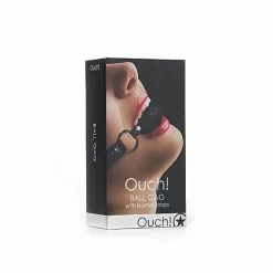 Ouch! Mondknevel - Zwart 5 Ouch! Mondknevel - Zwart -Lingerie Setjes Verkoopwinkel ou047blk 3 2