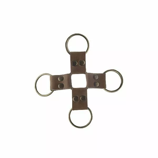 Ouch! Brown Hogtie 1 Ouch! Brown Hogtie