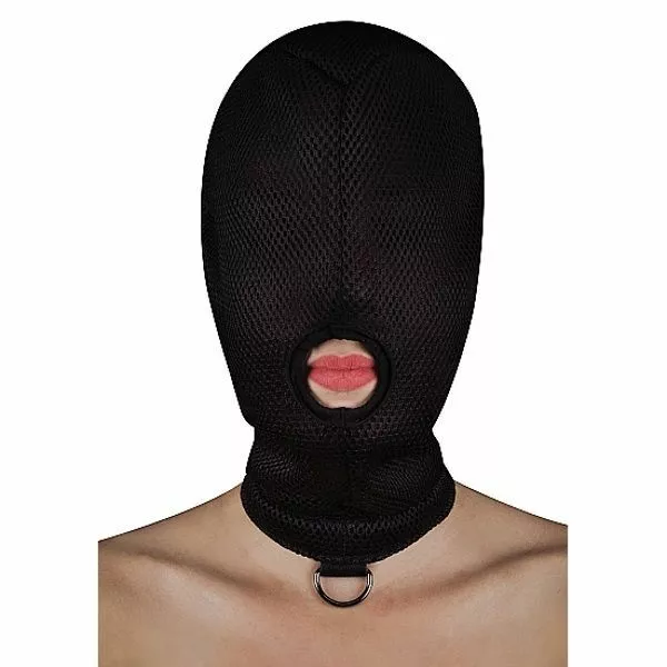 Ouch! BDSM Masker Met D-ring 1 Ouch! BDSM Masker Met D-ring