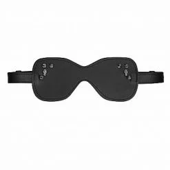 Ouch! Skulls And Bones Groot Oogmasker Met Studs En Skulls -Lingerie Setjes Verkoopwinkel ouch skulls and bones groot oogmasker met studs en skulls los