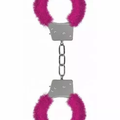 Ouch! Beginner's Handcuffs Furry-Rood -Lingerie Setjes Verkoopwinkel ouch beginner s handcuffs furry