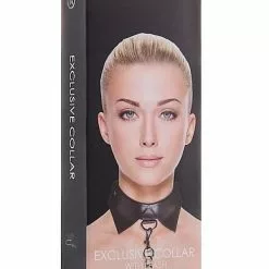Ouch! Exclusive Collar & Leash Zwart 5 Ouch! Exclusive Collar & Leash Zwart -Lingerie Setjes Verkoopwinkel ouch exclusive collar leash zwart verpakt