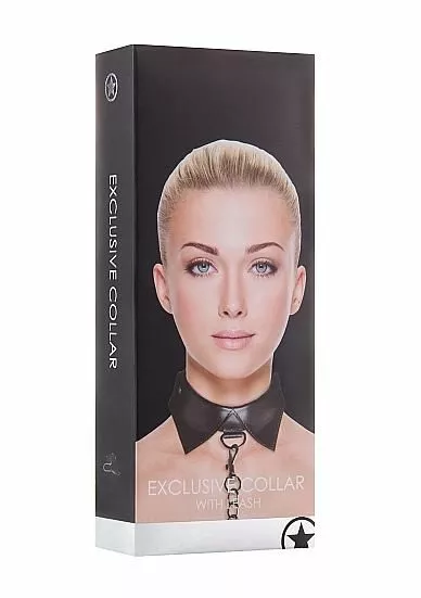 Ouch! Exclusive Collar & Leash Zwart 3 Ouch! Exclusive Collar & Leash Zwart - Afbeelding 3